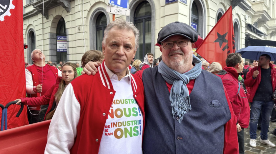  Wij staan op de barricades voor jobs, werkbaar werk en rechtvaardigheid!